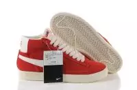 nike blazer vintage femmes leather red